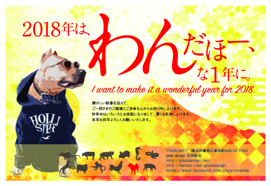 【謹賀新年】2018 あけましておめでとうございます