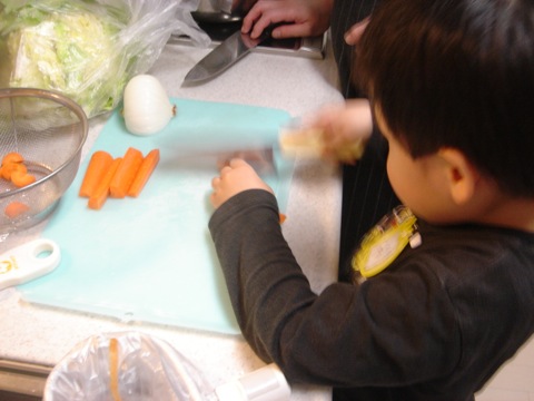20110506:はじめての包丁さばき