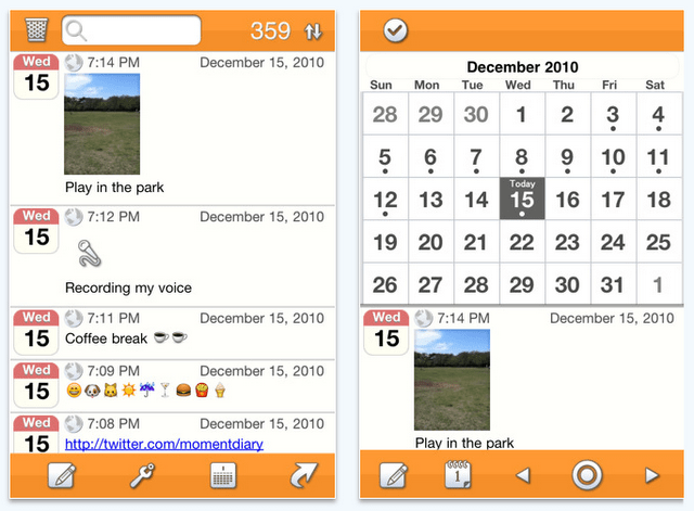 【App】ライフログを簡単に素早く残せるベストアプリ『瞬間日記』