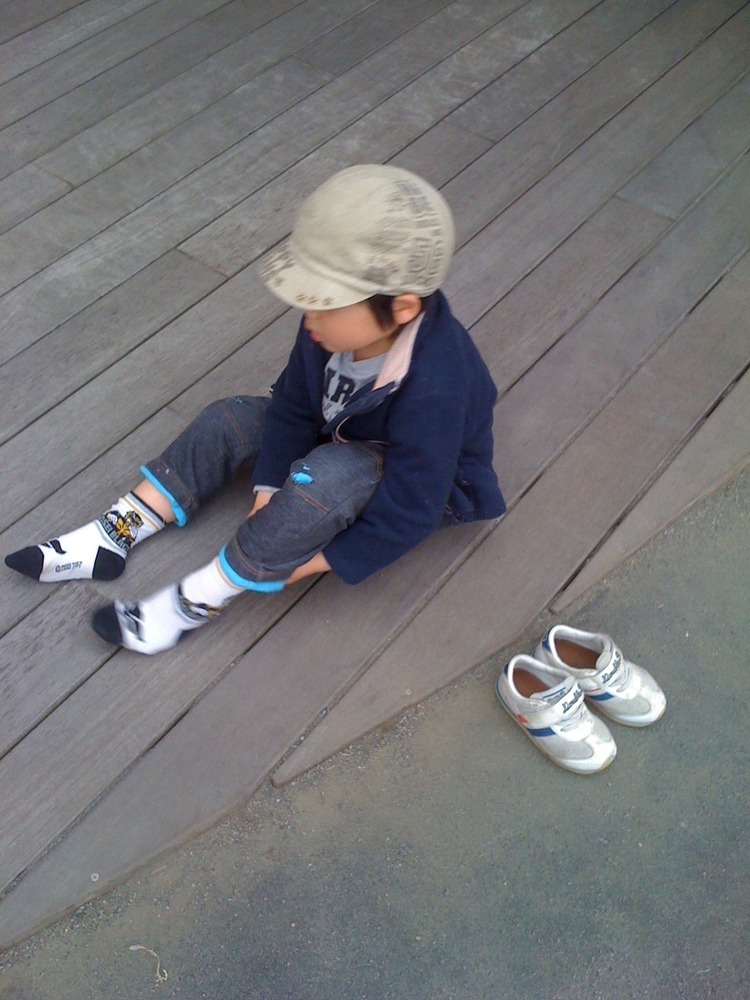 20110422：手作りこいのぼり